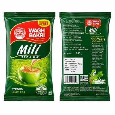 WAGH BAKRI MILI PREMIUM STRONG LEAF TEA 250g